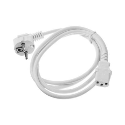 Кабель питания Cablexpert PC-186W-VDE, Schuko - C13, VDE, 10 А, 1.8 м, белый Cablexpert 5024399