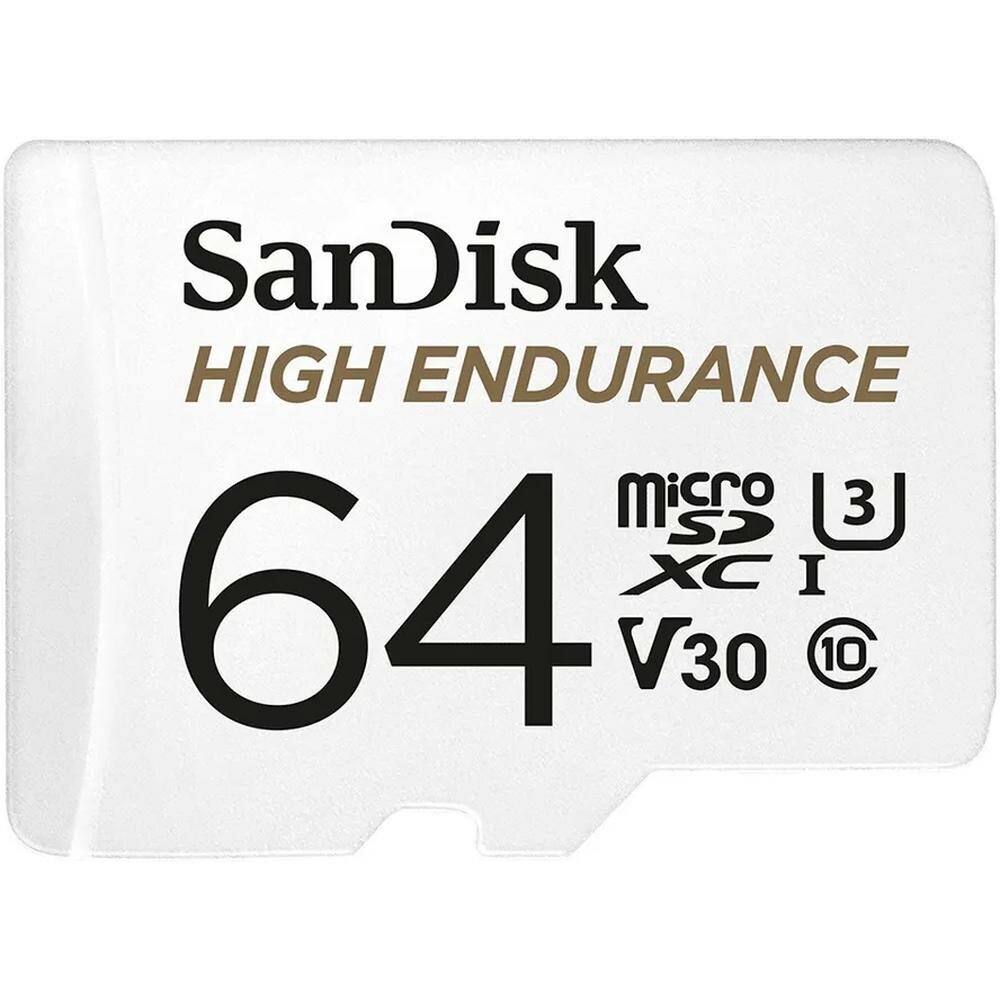 Карта памяти SanDisk High Endurance microSDXC Class 10