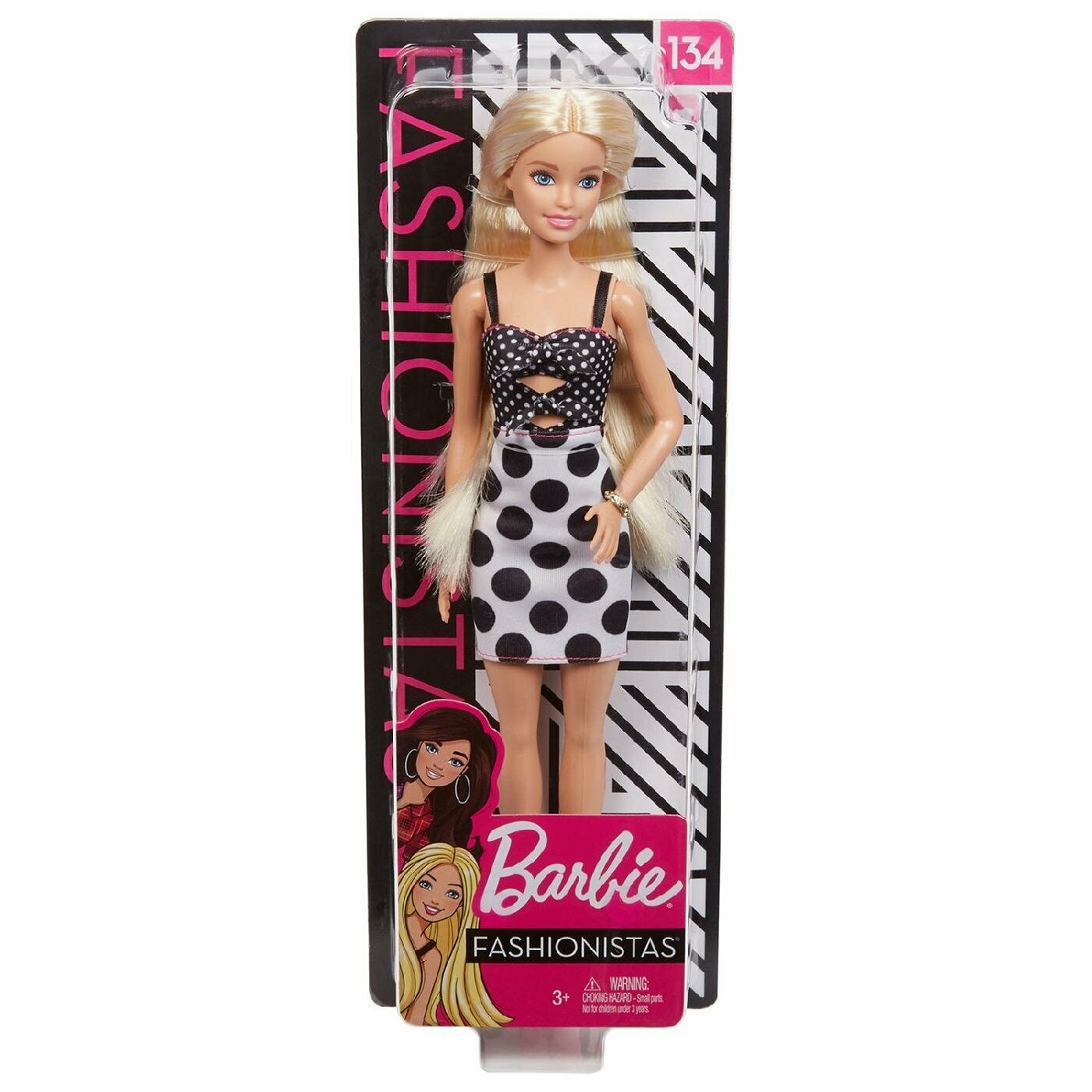 Barbie игрушка Mattel Barbie Кукла Игра с модой GHW50