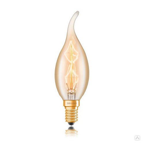 Декоративные лампы Foton Lighting Лампа накаливания Foton Lighting DECOR С35 FLAME GL 40W E14 230V Арт: 606037