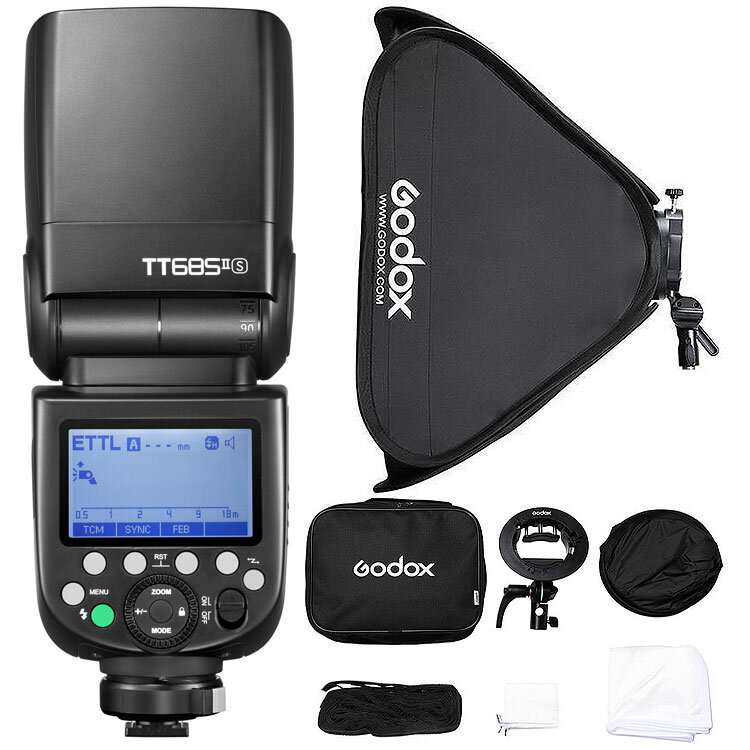 Вспышка Godox TT685IIS + Софт Godox 80 для Sony