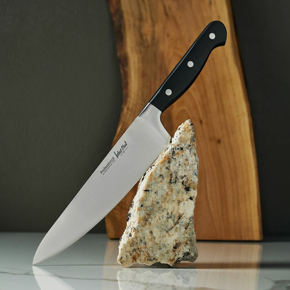 фото Нож кухонный шеф 20 см Ivlev Chef Profi, кованый, нержавеющая сталь