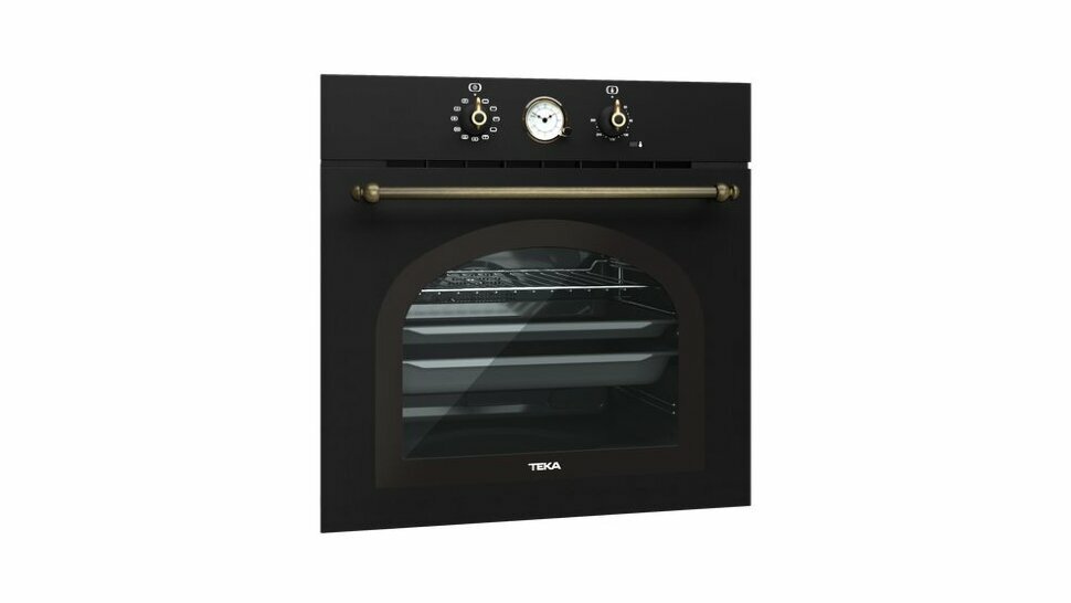 Электрический духовой шкаф TEKA HRB 6300 ATS SILVER, черный - фото №4