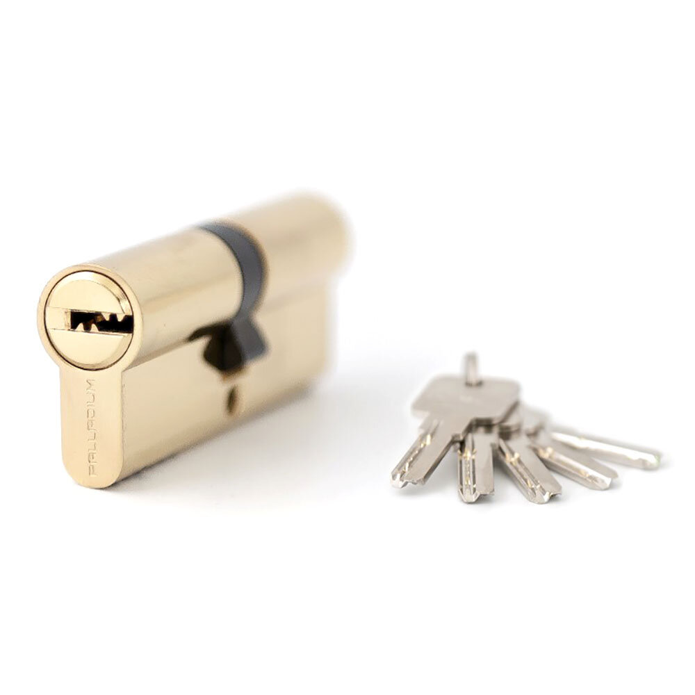 фото Цилиндр для замка Smart 60 ключ-ключ золото, 1 шт. в заказе