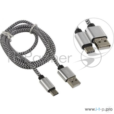 Кабель USB2.0 TO Type-c 1M White Usb09-03t 87815 Defender 87815