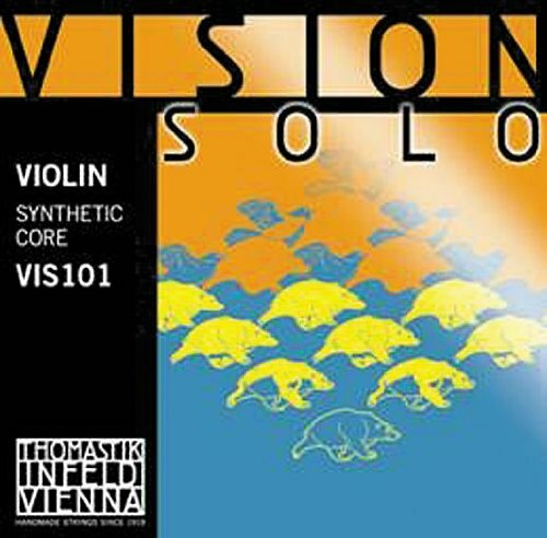 Thomastik VIS101 Vision Solo Комплект струн для скрипки размером 4/4, среднее натяжение