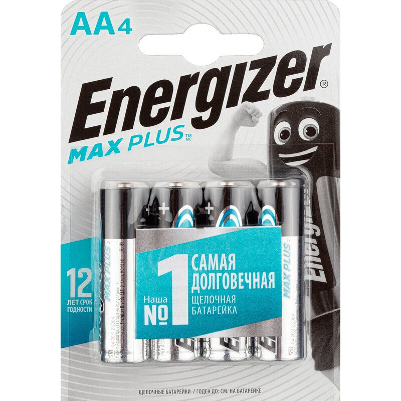 Батарейка Energizer Max Plus AA