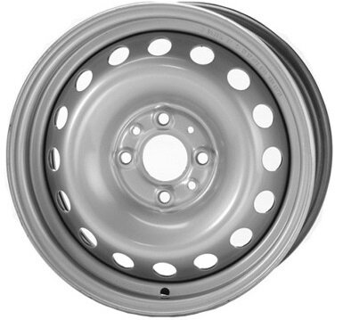 Колесные штампованные диски Eurodisk 53A49Z 5.5x14 4x100 ET49 D56.6 Серебристый (9346244)