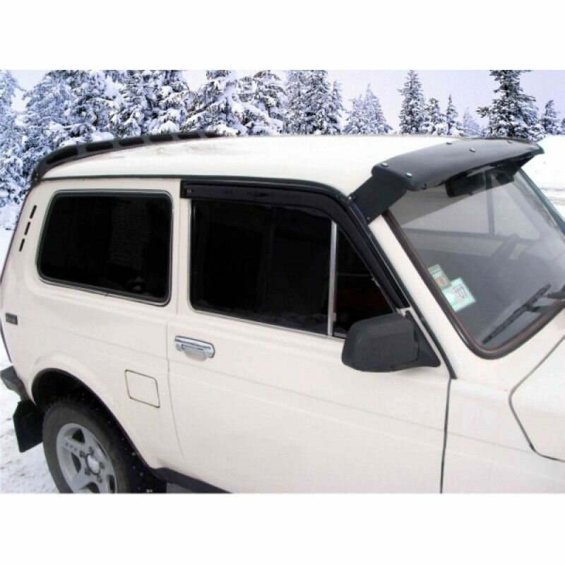 Как установить спойлер на ниву 21214 - фото