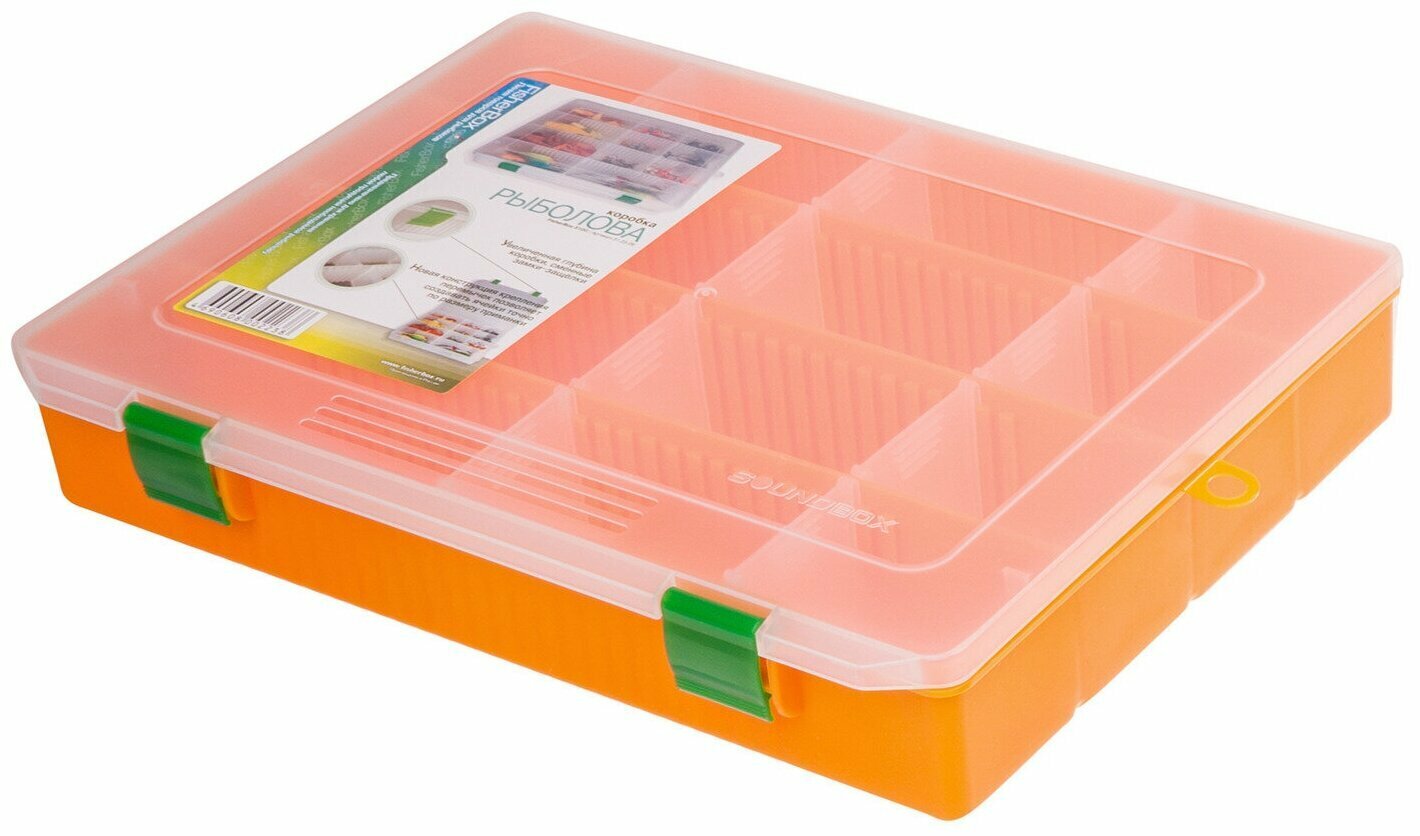 Коробка Fisherbox 310 orange (31 x 23 x 4см)