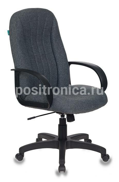 Кресло руководителя Бюрократ T-898AXSN, обивка: ткань, цвет: серый 3C1