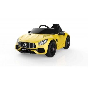 Детский электромобиль Rivertoys Mercedes-Benz GT О008ОО желтый