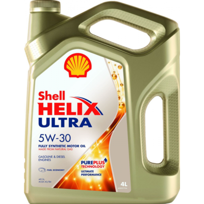 Масло Shell Helix Ultra 5W30 4л моторное синтетическое .