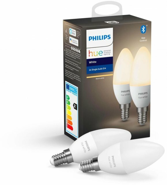 Умная лампа Philips Hue White Bluetooth E14 2 шт (929003021102)