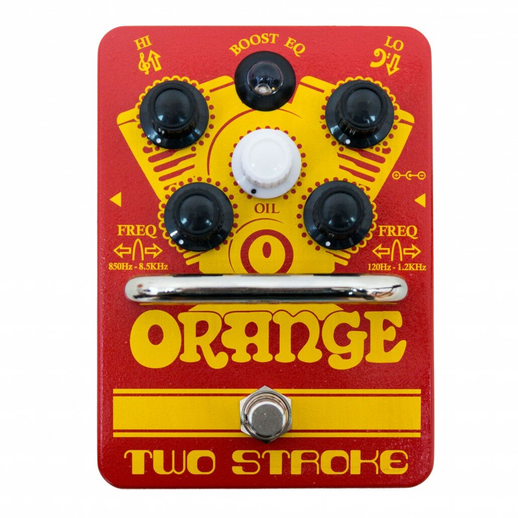 Orange Two Stroke Boost EQ Pedal Эффект гитарный, бустер, параметрический эквалайзер