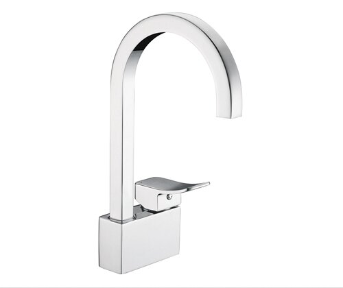 Смеситель для кухни с поворотным изливом Wasserkraft Aller 1067 хром