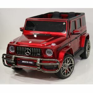 Детский электромобиль Rivertoys Mercedes-AMG G63 4WD (S307) вишневый глянец