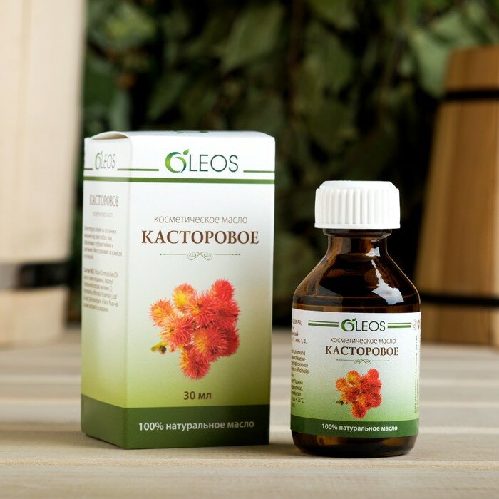 фото Косметическое масло "Касторовое" 30 мл Oleos
