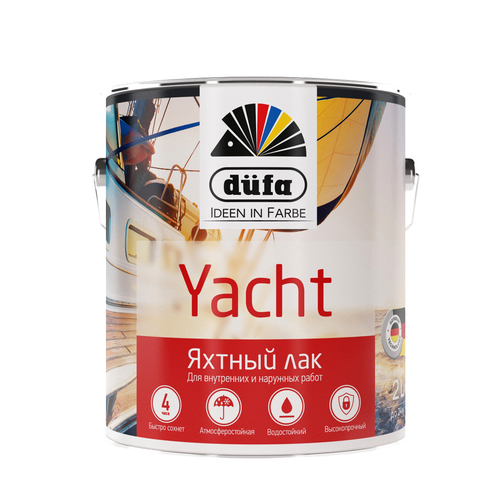 Лак яхтный Dufa Retail Yacht глянцевый (10л)