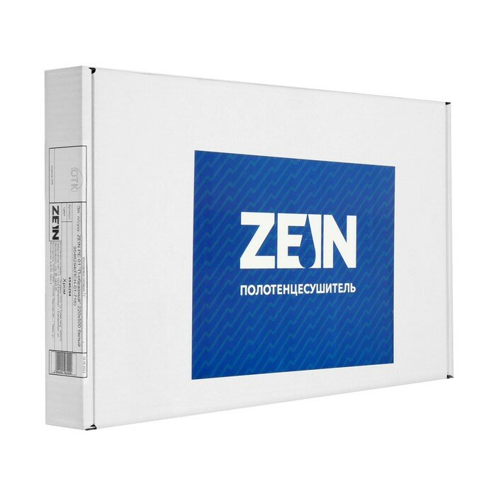 Полотенцесушитель электрический ZEIN, PE-01, П-образный, 220х500 мм, белый - фотография № 5