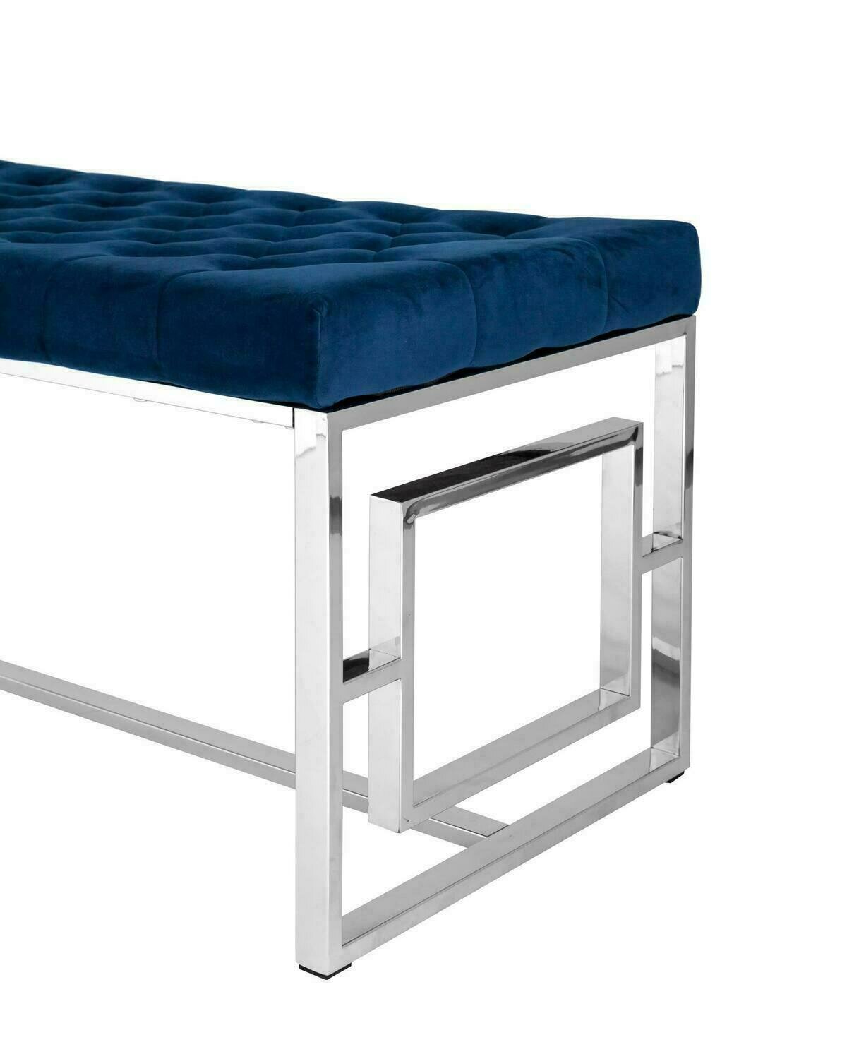 Банкетка STOOL GROUP Бруклин, ШxГxВ: 99x45x46 см, серый Hoff - фото №10