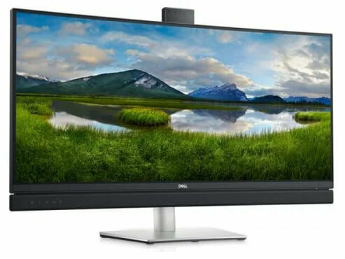 34.14" Монитор DELL C3422WE, 3440x1440, 76 Гц, IPS, черный/серебристый