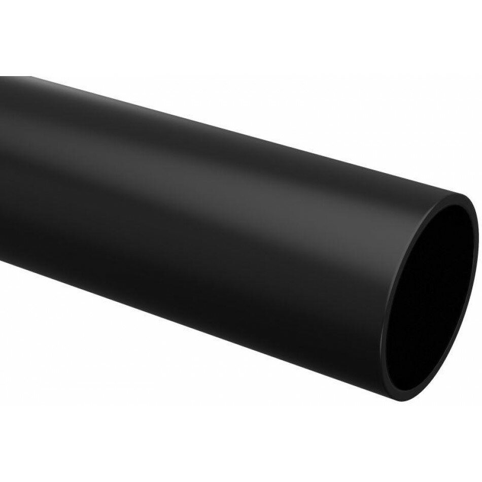 Труба гладкая жесткая ПВХ D=25мм черная 3м (60м/компл) IEK CTR10025K02060 (60 м.)