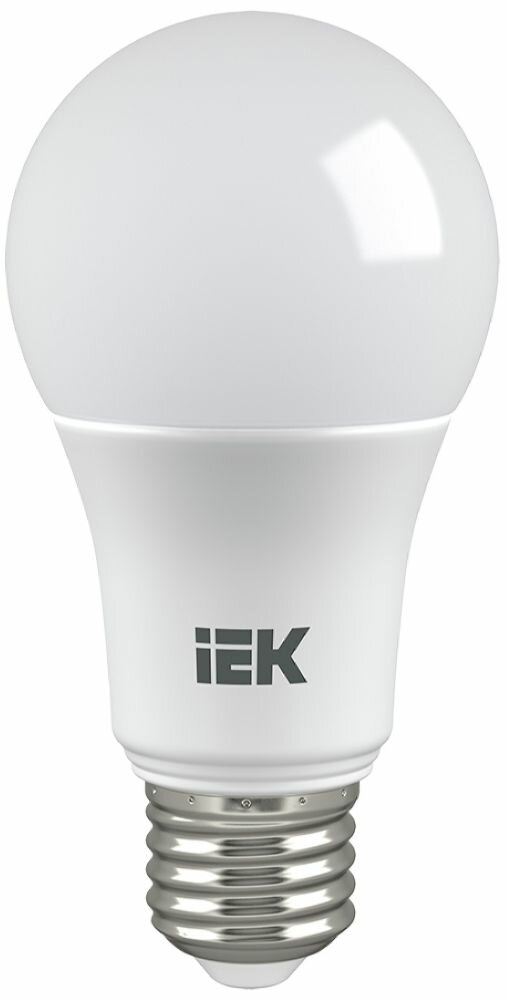 Светодиодная лампа IEK A60 E27 9 Вт 810 лм 3000 К шар