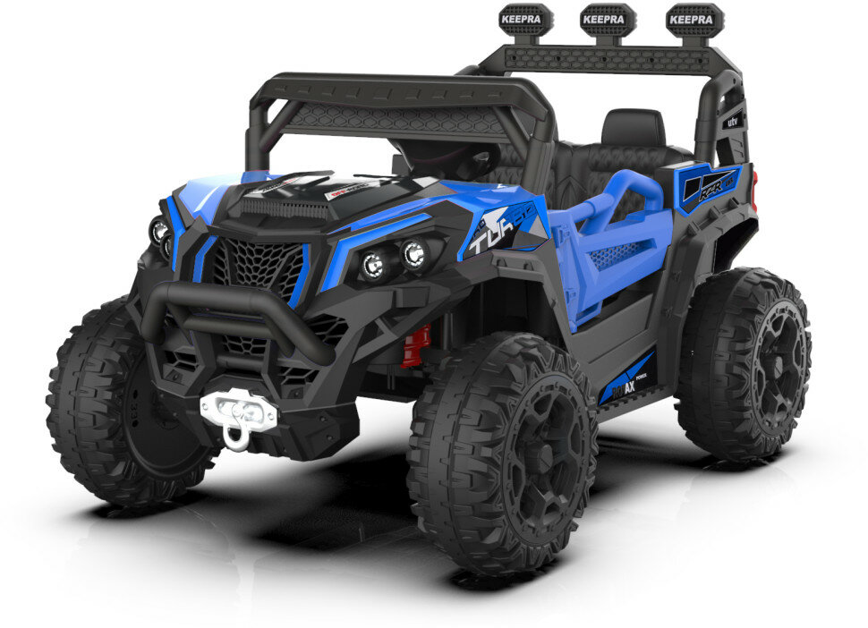 Детский электромобиль Багги (полный привод EVA 12V) - HC-301B-4WD-BLUE (HC-301B-4WD-BLUE)