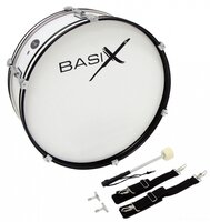 Basix Junior Bass Drum 22x7" бас-барабан маршевый с ремнем и колотушкой