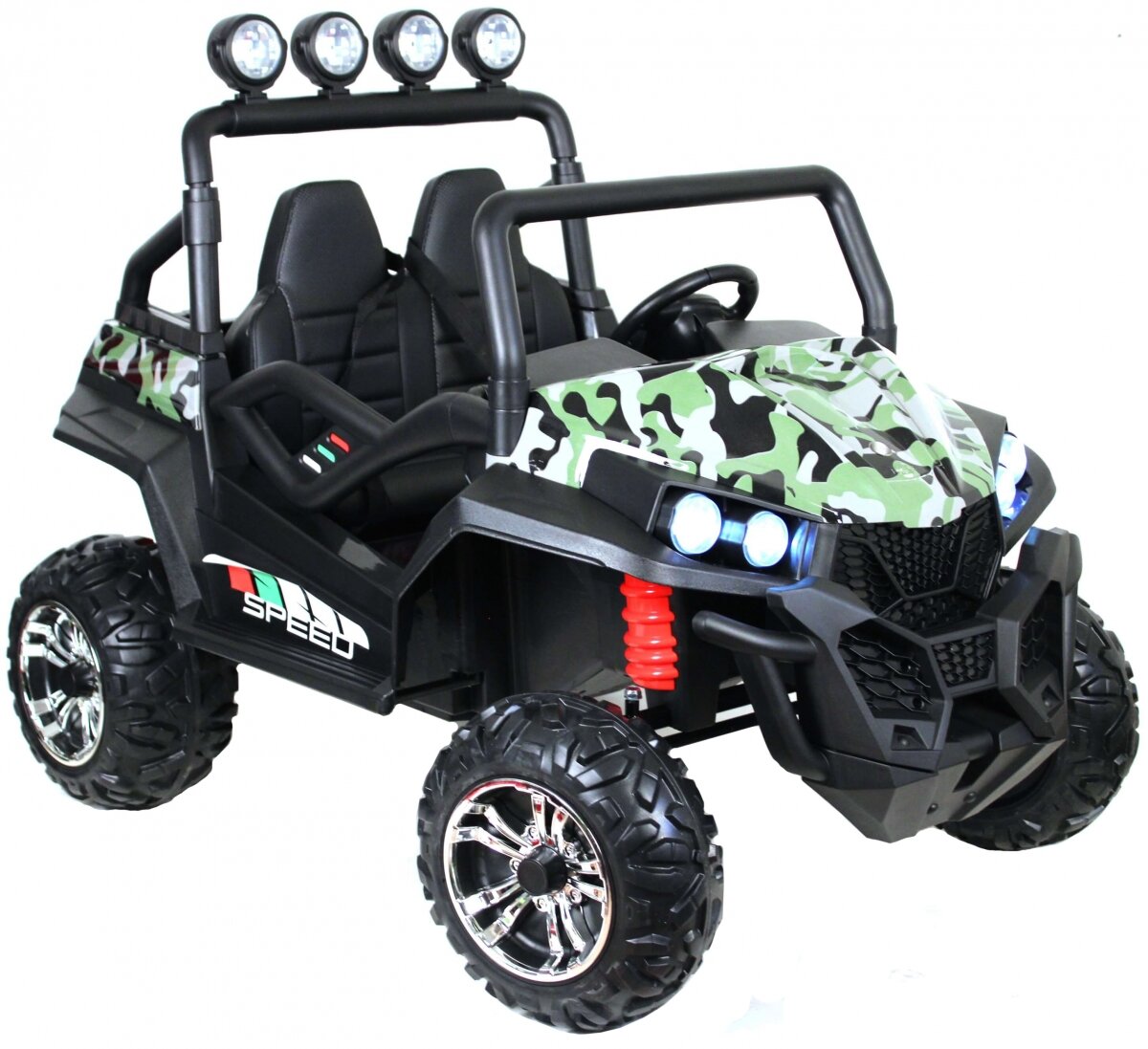 Электромобиль RiverToys Buggy T888TT 4WD 24V - камуфляж