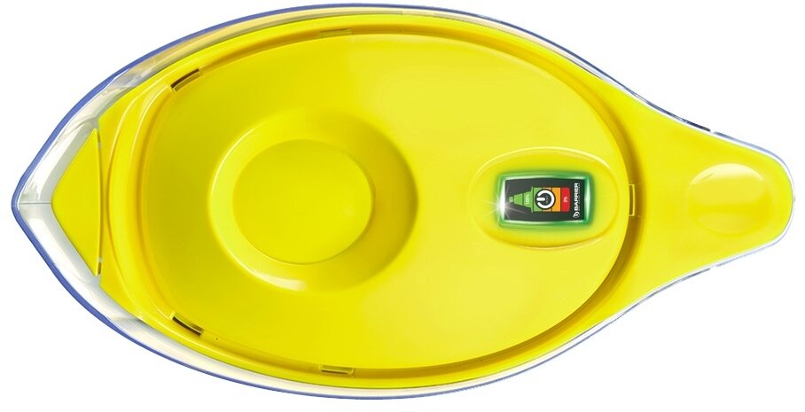 Фильтр кувшин барьер Чемпион Опти-Лайт с электронным индикатором 4 л бодрящий лимон - фотография № 2