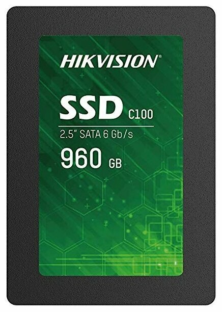 Hikvision SSD диск 960ГБ 2.5 Hikvision C100 HS-SSD-C100/960G (SATA III) (ret)