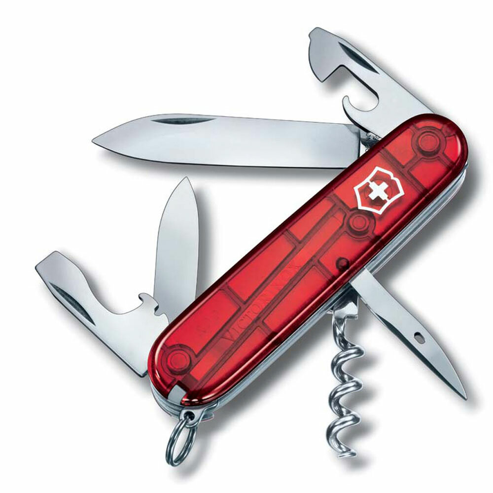 Нож Victorinox Spartan Transparent Red 91 мм 1.3603.T