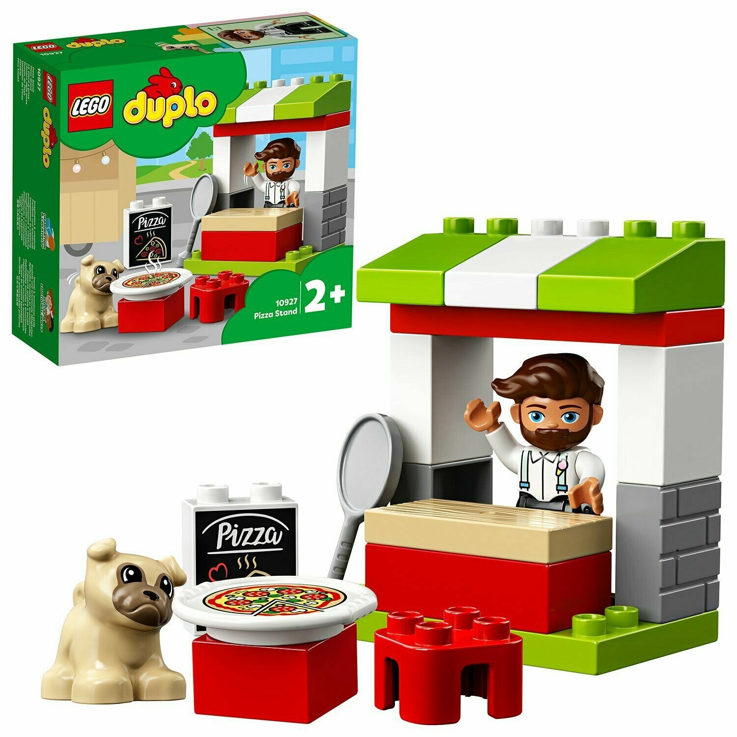 Конструктор LEGO Duplo Town Киоск-пиццерия 18 деталей