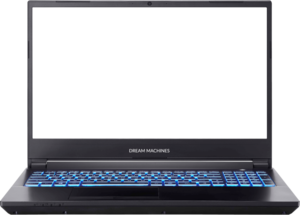 Ноутбук Dream Machines RT3060-15KZ30 AMD Ryzen 5 5600X / 16Gb / 1Tb M.2 SSD Nvme / 15.6"" FHD AG WVA 144Hz (1920x1080) / Nvidia RTX 3060 6Gb / WiFi5 / BT / No OS / 2.7Kg / Black / RG45 / Miin DP / HDMI