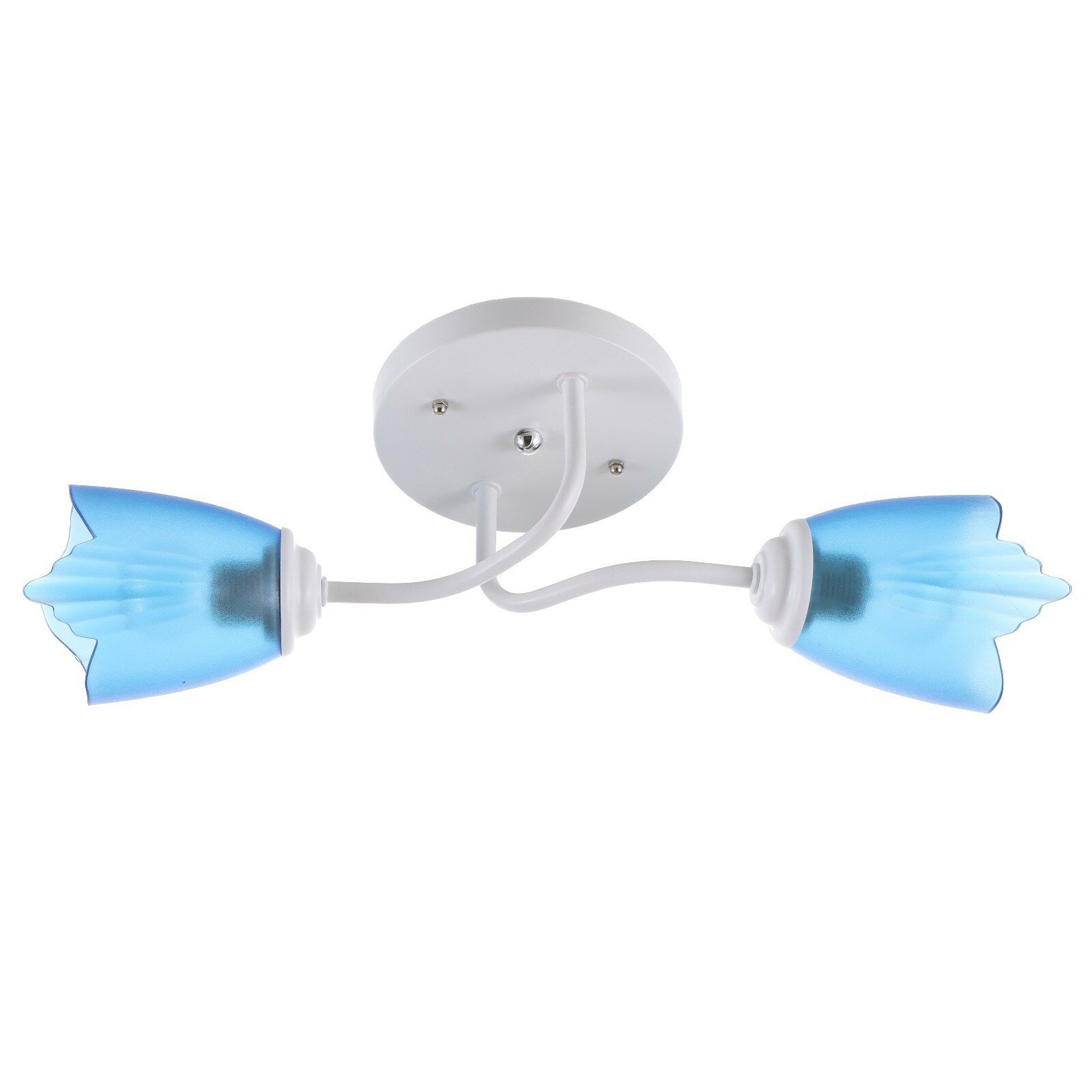 фото Люстра 1341002/2BL E27 15Вт белый-синий