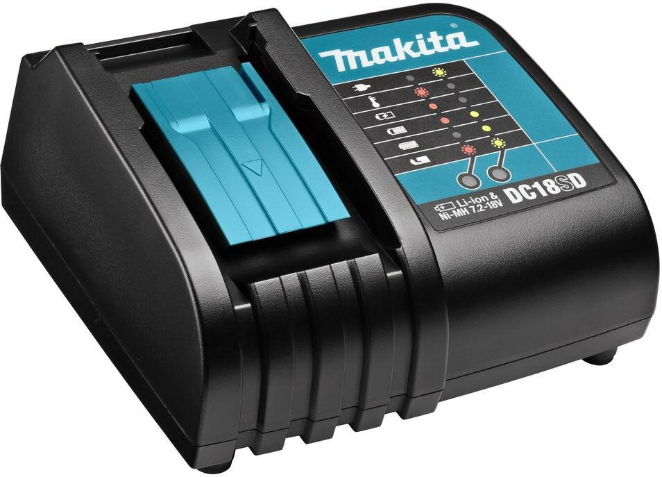 Makita 630881-4 Устройство зар,7.2-18ВNi-Mh,14.4-18ВLi-ion, DC18SD,б\\\\упаковки,станд.