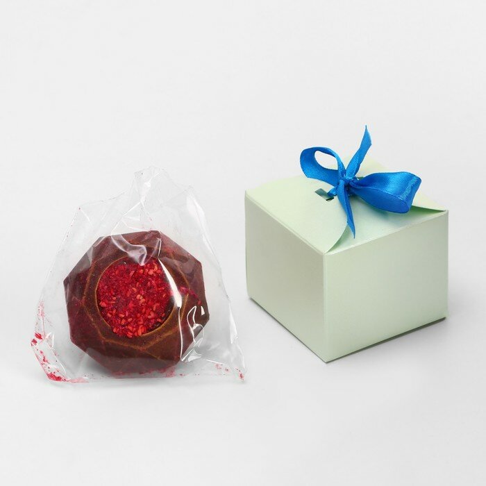 Шоколадная бомбочка с маршмеллоу «Счастье внутри» тёмный шоколад, 38 г - фотография № 7