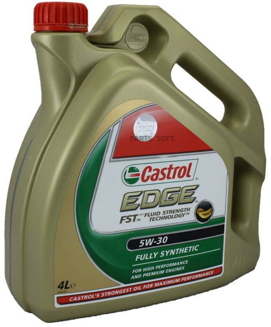 CASTROL 14F948 Castrol 5W30 (4L) EDGE TITANIUM FST_масло моторное! синт.\ VW 504 00/507 00, MB 229.51