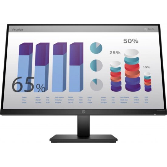 Монитор HP P24q G4 QHD Monitor 23,8" black (8MB10AA)