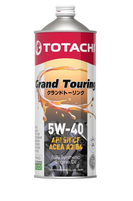 TOTACHI Масло Моторное Totachi Grand Touring Sn 5w-40 Синтетическое 1 Л 4562374690837