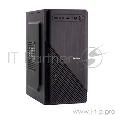 Exegate Ex277799rus  Minitower BAA-103 Black, mATX, Aaa450, 80mm, 2*USB, Audio .