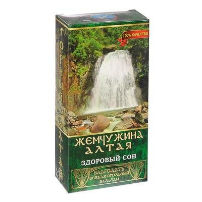 Бальзам безалкогольный "Жемчужина Алтая" здоровый сон, 250 мл Благодать с Алтая 3876354 .
