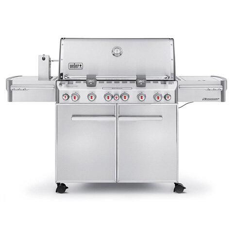 Газовый гриль Weber Summit S-670 GBS Стальной