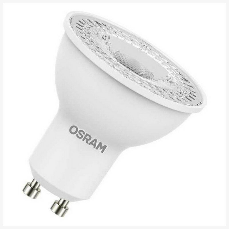 Лампа Osram LS PAR16 80 110° 7W/830 (=75W) 230V GU10 700lm d50x58 4058075481497