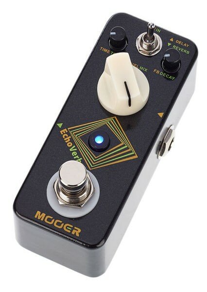 Mooer EchoVerb мини-педаль Digital Delay + Reverb