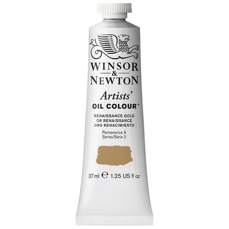 Краска масляная профессиональная Winsor&Newton «Artists' Oil», золотой Ренессанс