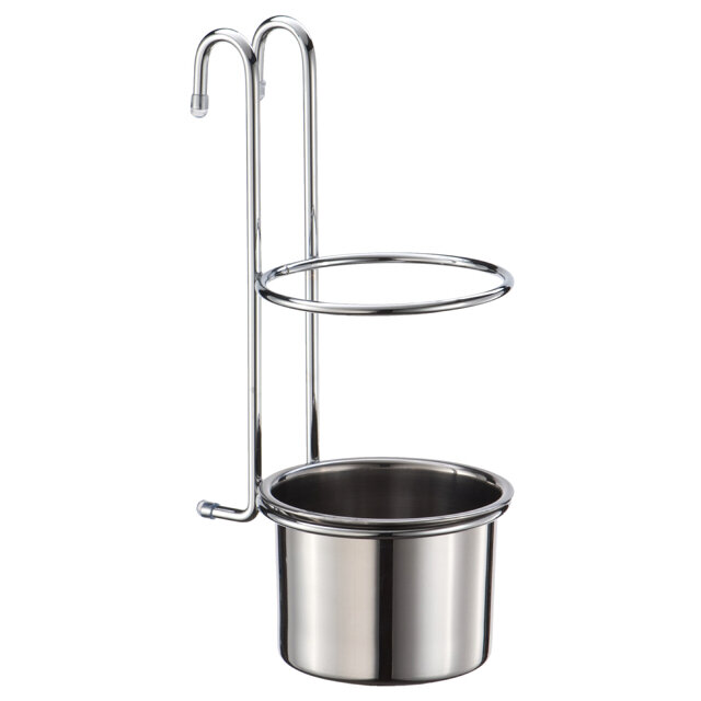 фото Стакан для столовых приборов lemax, 206х105х138 мм, хром