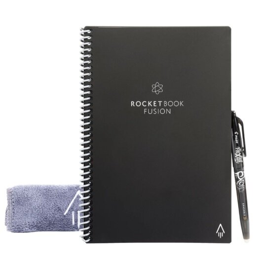 Интеллектуальный блокнот Rocketbook Fusion Letter infinity black A4 (EVRF-L-RC-A-FR)